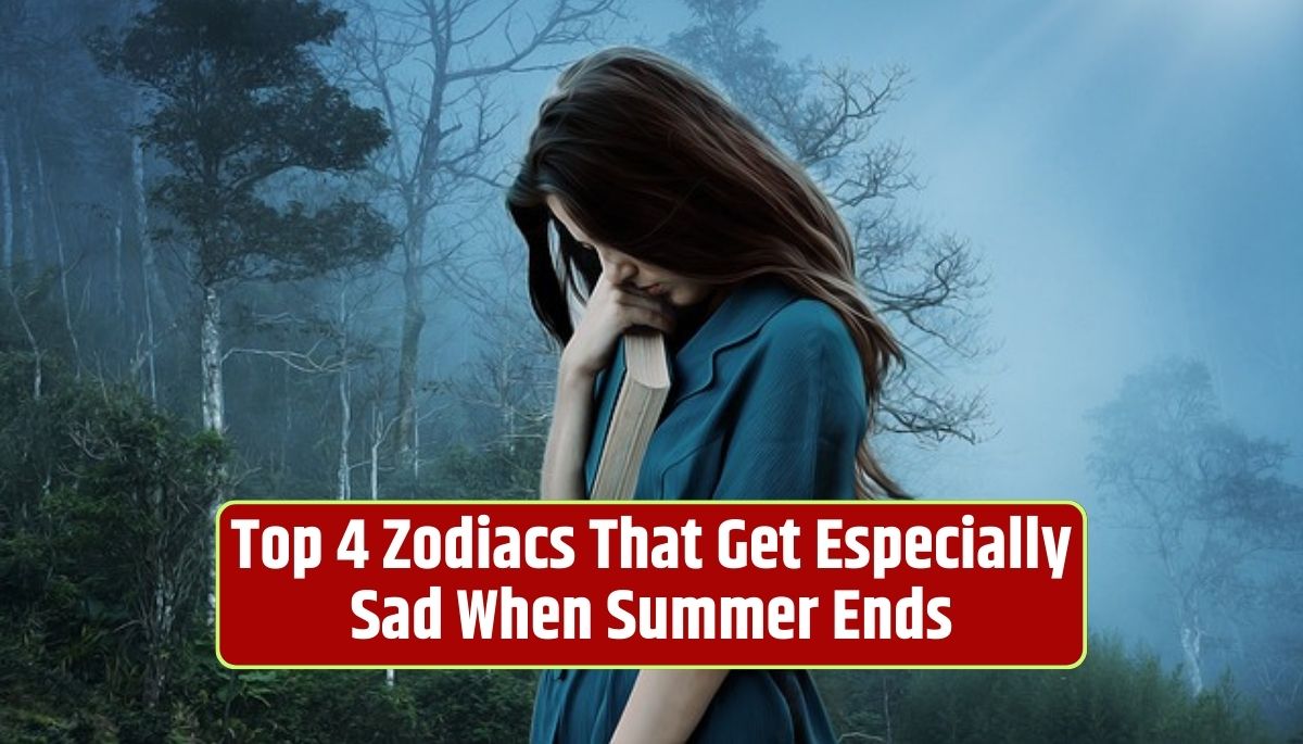 zodiac signs, end of summer sadness, emotional impact of changing seasons, astrology and emotions, water signs, Cancer personality, Leo traits, Virgo characteristics, Libra tendencies,