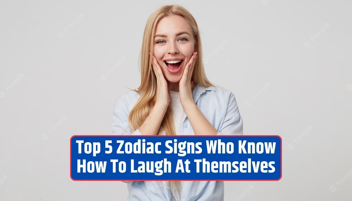 zodiac signs, self-deprecating humor, laughter and connection, embracing imperfections, astrology and humor, personality traits, positive mindset,
