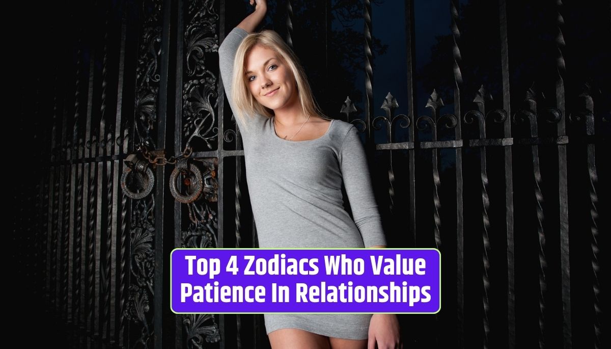 Zodiac signs, patience in love, nurturing love, enduring relationships, relationship virtues, astrology insights, waiting for love, building lasting connections, love and patience,